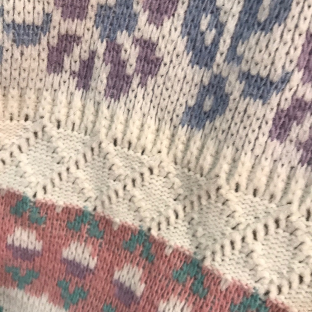 ⚡️FINAL PRICE⚡️VTG Season Ticket Flower Sweater - Picture 12 of 12